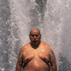 Pablo Miranda cools off in the Salmon Springs Fountain on June 27, 2021, in Portland, Oregon. Record-breaking temperatures lingered over the Northwest during a historic heatwave this weekend.